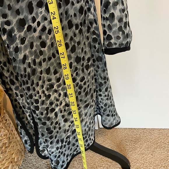 Sarong Style Button Down Cover Up | Collar Cover - Picture 8 of 12